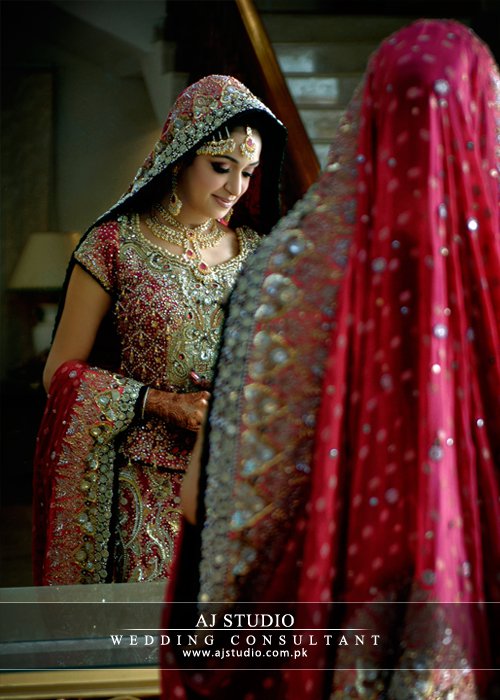 Rosy Elegance: Light Red Embroidered Suit